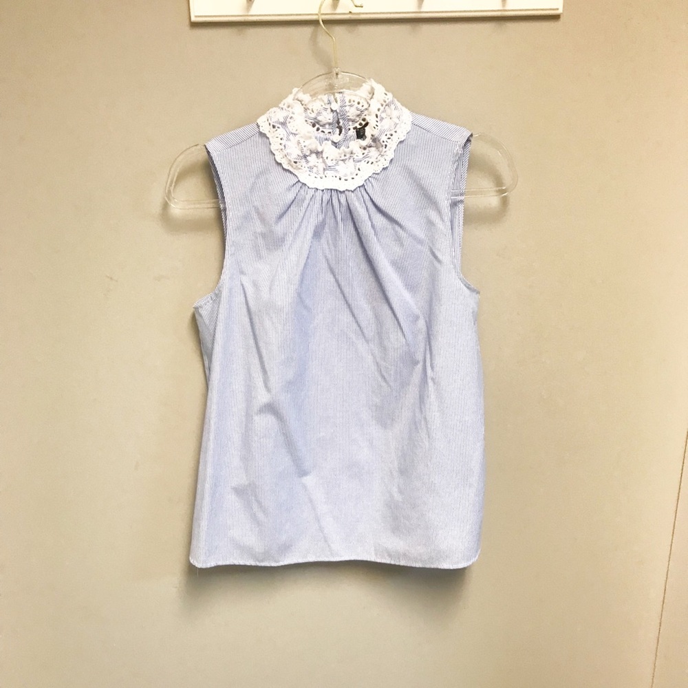 ZARA cotton sleeveless top. Sz L